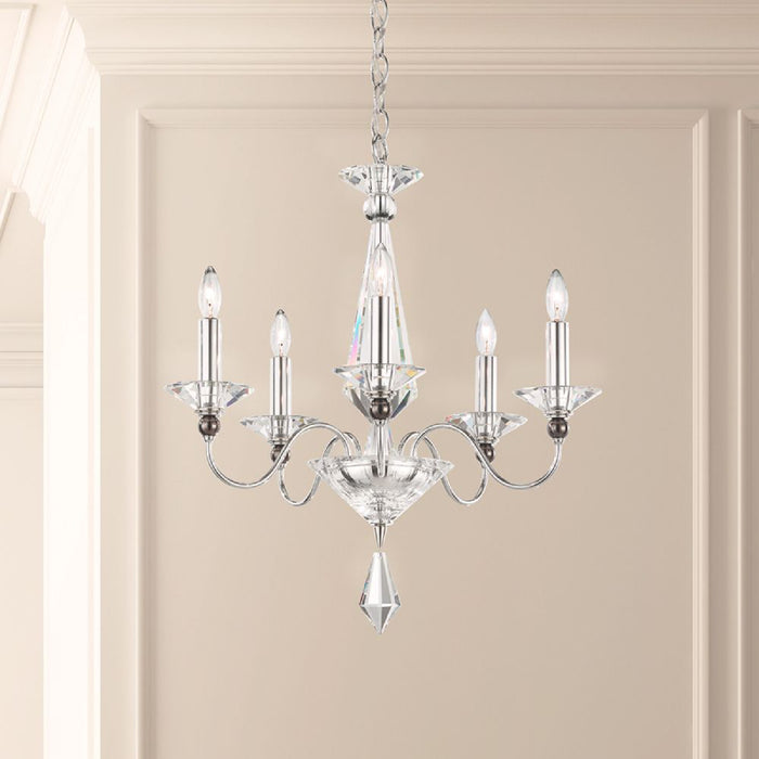 Schonbek 9675 Jasmine 5-lt 20" Chandelier