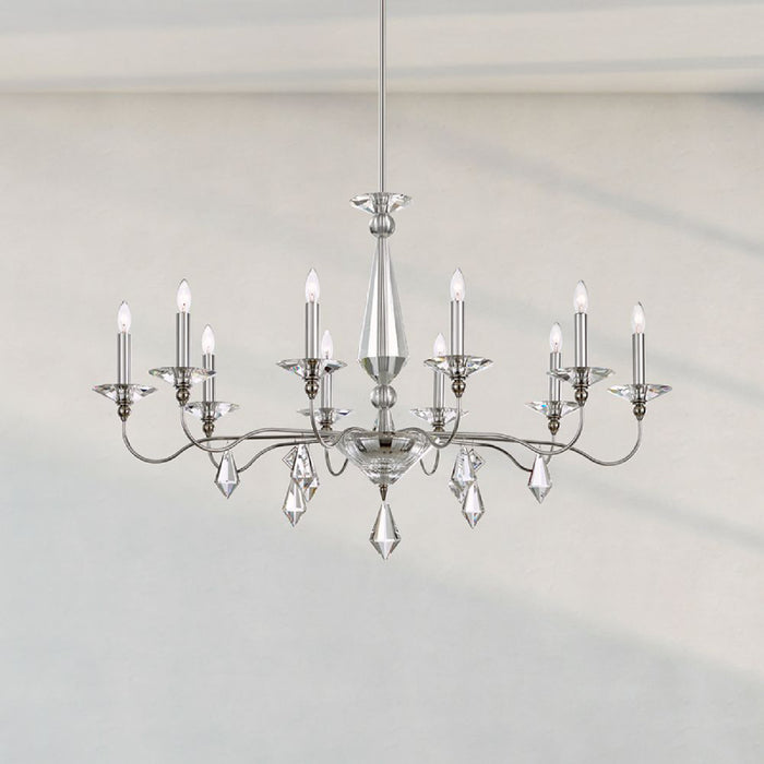 Schonbek 9695 Jasmine 10-lt 42" Chandelier