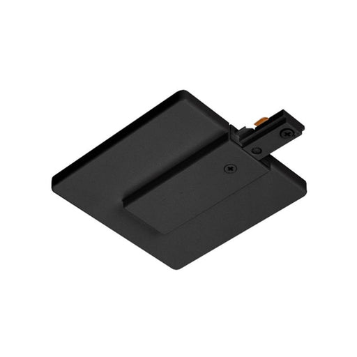Juno R21 Trac-Lites End Feed Connector and Outlet Box Cover - Black
