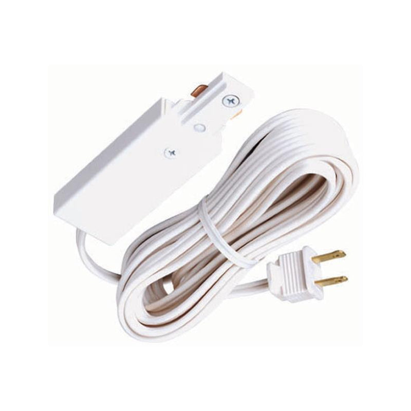 Juno R22 Trac-Lites 2-Wire Cord and Plug Connector - White