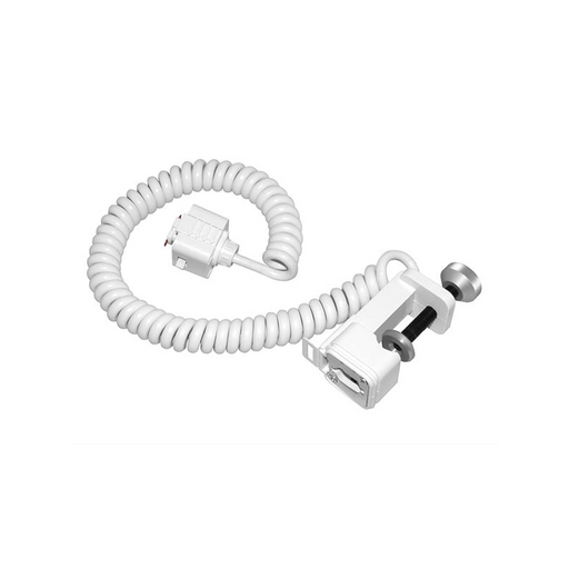 Juno T132 Trac-Master Line Voltage Coil Cord Clamp-Ons Monopoint with Trac Adapter - White