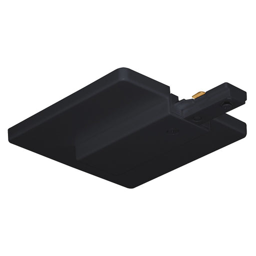 Juno T21 Trac-Master One-Circuit End Feed Connector and Outlet Box Cover - Black