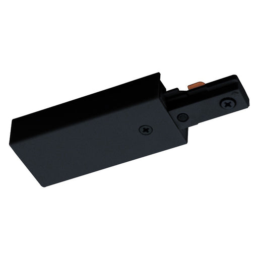 Juno T38 Trac-Master One-Circuit Live End Feed Connector - Black
