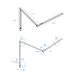 Koncept ZBD3100 Z-Bar Mini Pro Gen 4 LED Desk Lamp, Wall Mount