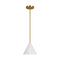 Generation KP1131 Cambre 1-lt 12" LED Pendant