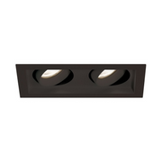 Eurofase BTGO-2-T Baby Tango 2 Light 20W LED Flat Gimbal Trim, Solite Lens - Black