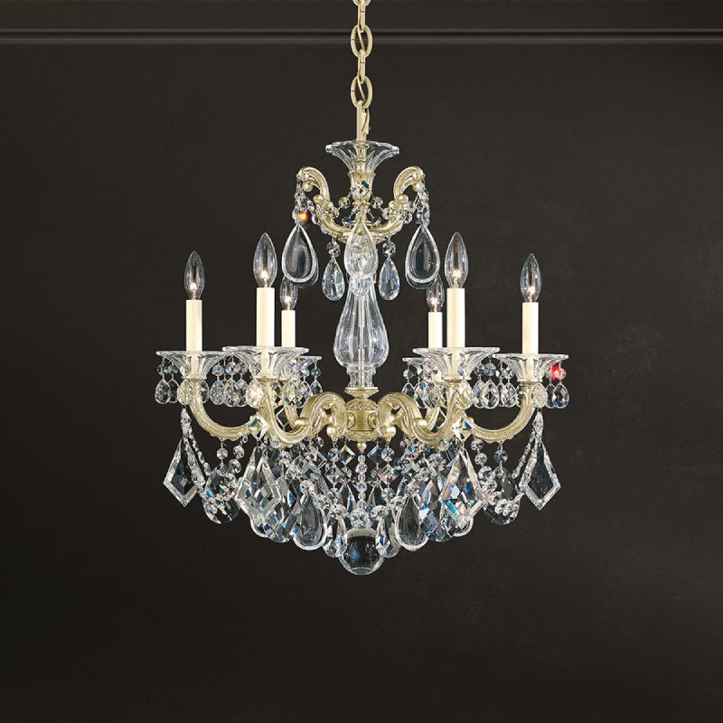 Schonbek 5072 La Scala 6-lt 23" Chandelier
