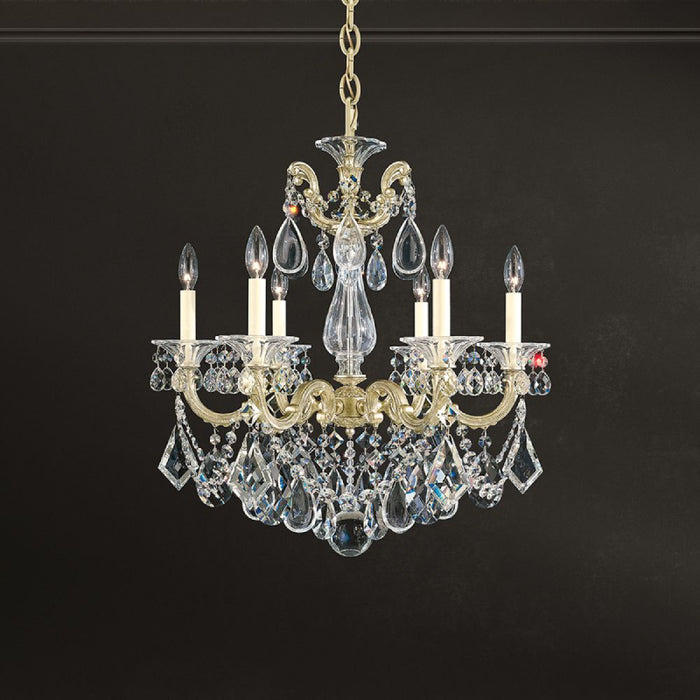Schonbek 5072 La Scala 6-lt 23" Chandelier