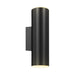 Dals LEDWALL-A Aden 12" Tall LED Round Cylinder with Multiple Lighting Options