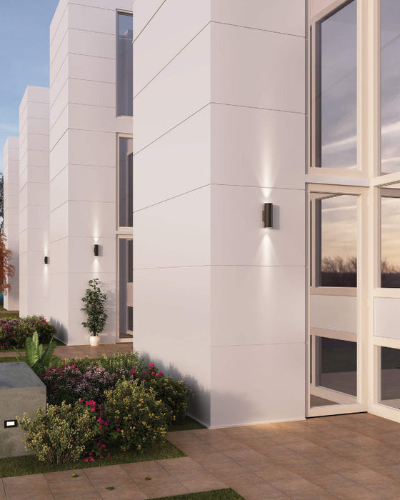 Dals LEDWALL-A Aden 12" Tall LED Round Cylinder with Multiple Lighting Options