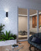 Dals LEDWALL-B Brooklyn 12" Tall LED Square Cylinder with Multiple Lighting Options