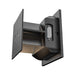 Dals LEDWALL-G-CC Geneva 4.5" Square Outdoor LED Directional Wall sconce, 5CCT Selectable