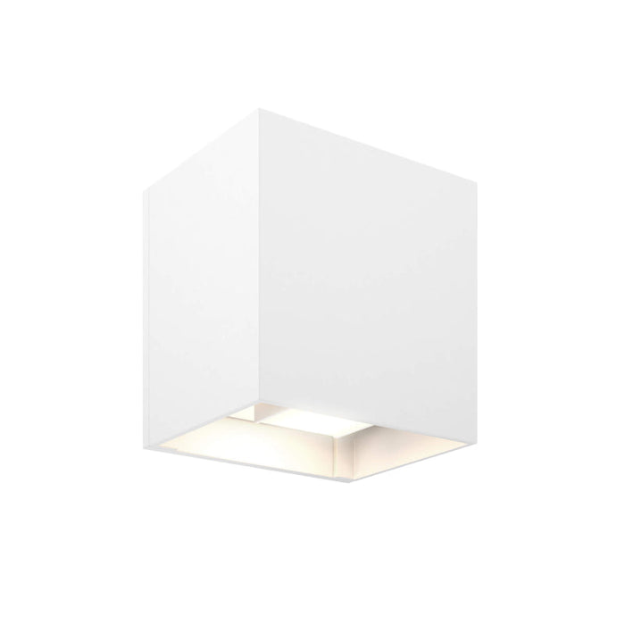 Dals LEDWALL-G-CC Geneva 4.5" Square Outdoor LED Directional Wall sconce, 5CCT Selectable - White