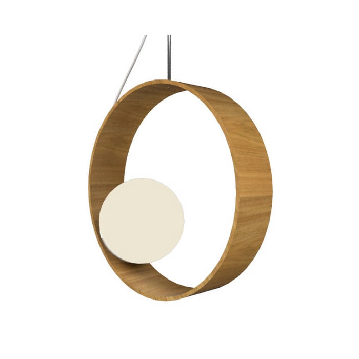 Accord 620 Sfera 1-lt 14" LED Pendant - Louro Freijó