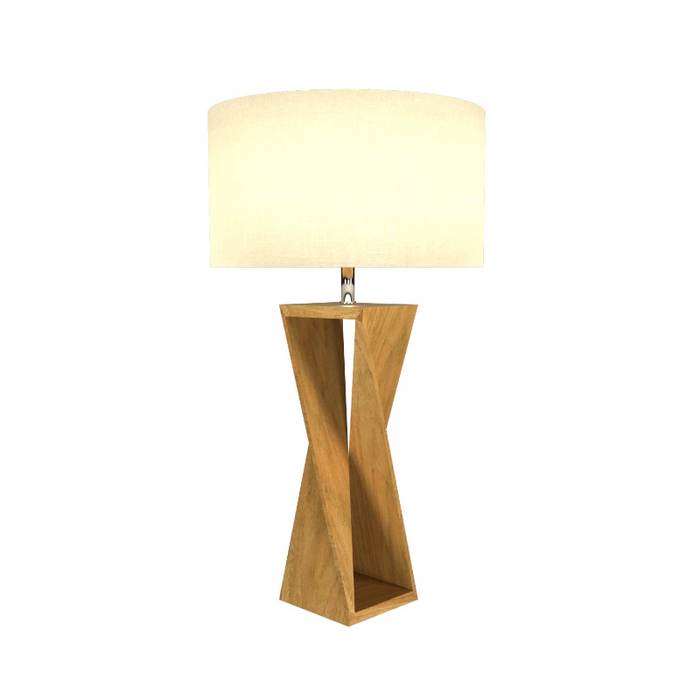 Accord 7044 Spin 1-lt 29" Tall LED Table Lamp - Louro Freijó