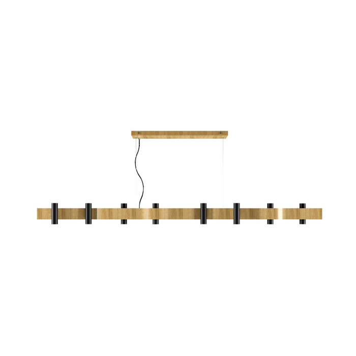 Accord 1502 Flow 16-lt 71" LED Pendant - Louro Freijó