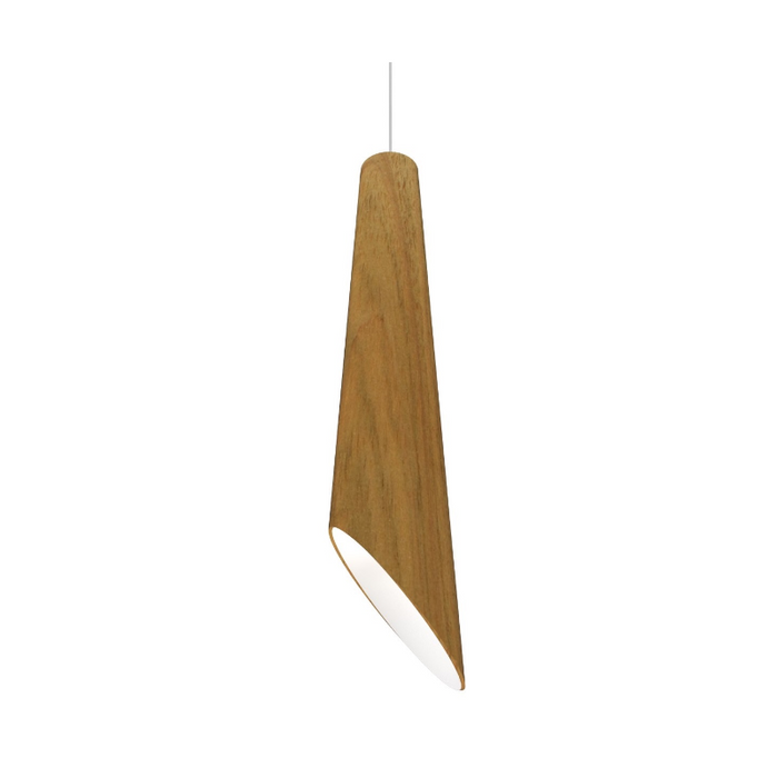 Accord 1277 Conical 1-lt 6" LED Pendant - Louro Freijó