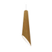 Accord 1277 Conical 1-lt 6" LED Pendant - Louro Freijó