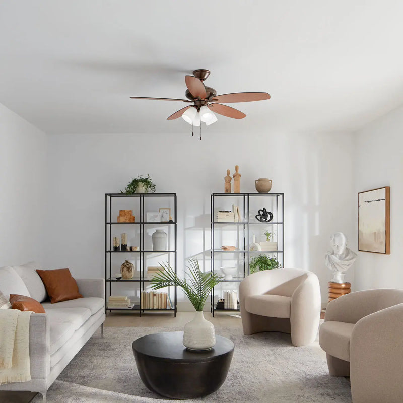 Kichler 330162 Renew 52" Ceiling Fan with LED Light Kit