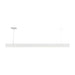 Dals LNPDSC48-CC 48" Boulevard Pendant with Aircraft Cables, 5CCT Selectable - White
