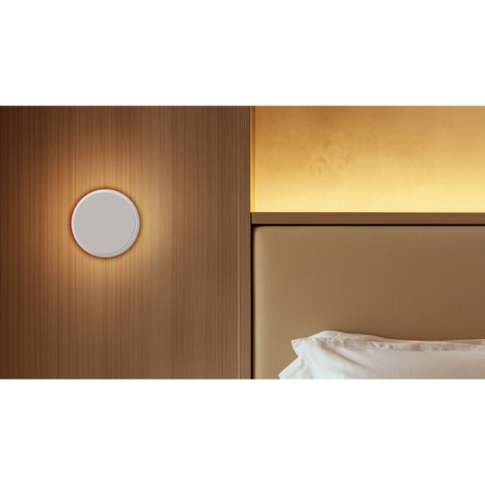 Pablo Designs Totem Puck LED Wall Sconce, 3CCT Selectable
