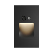 Dals LSTP02M-CC 5" Tall LED step light, 5CCT Selectable- Black
