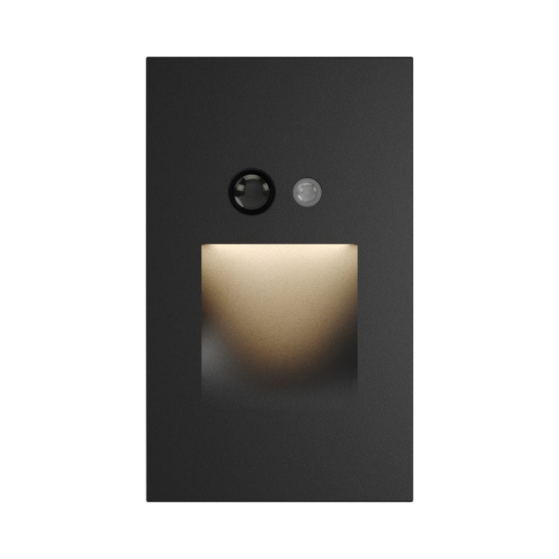 Dals LSTP02M-CC 5" Tall LED step light, 5CCT Selectable- Black