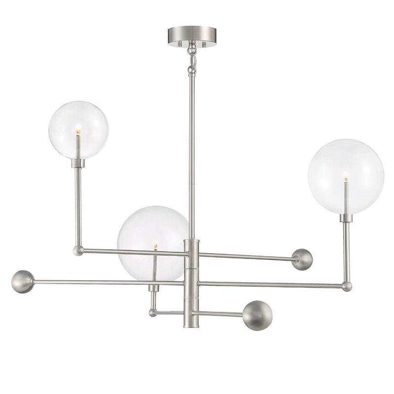 Savoy House M100100 Meridian 3-lt 46" LED Chandelier