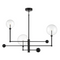Savoy House M100100 Meridian 3-lt 46" LED Chandelier