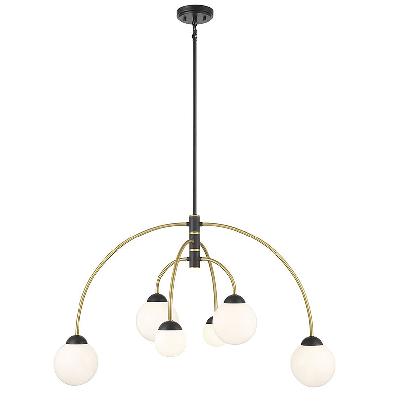 Savoy House M100114 6-lt 38" Chandelier