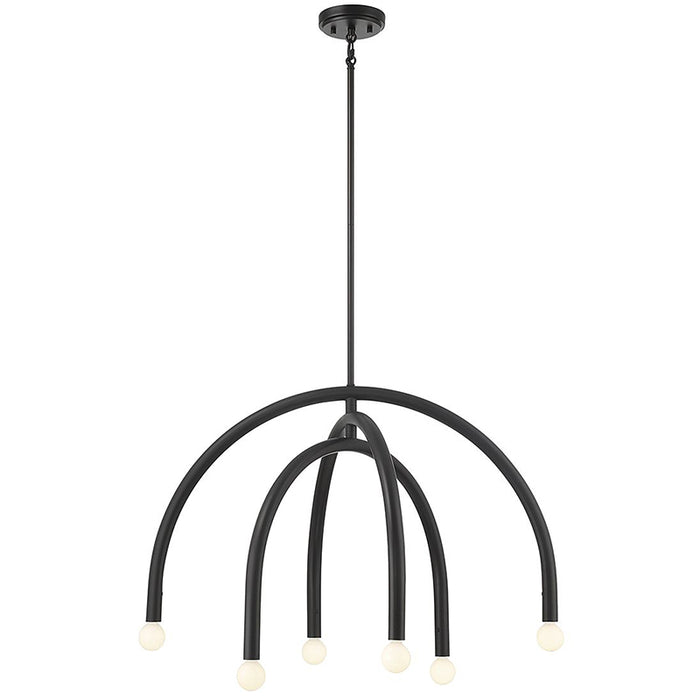 Savoy House M100115 6-lt 30" Chandelier