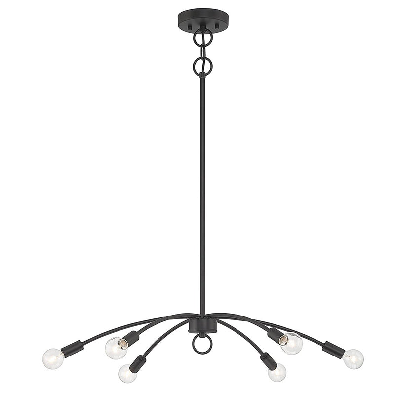 Savoy House M100116 6-lt 27" Chandelier