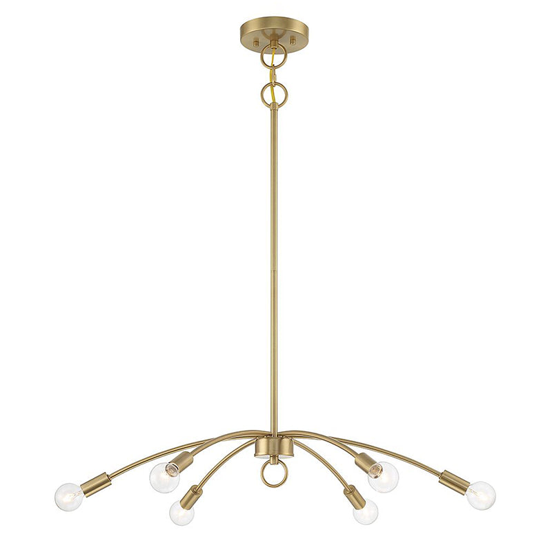 Savoy House M100116 6-lt 27" Chandelier