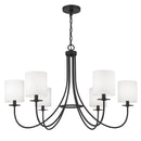 Savoy House M100117 6-lt 36" Chandelier