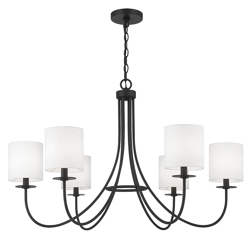 Savoy House M100117 6-lt 36" Chandelier