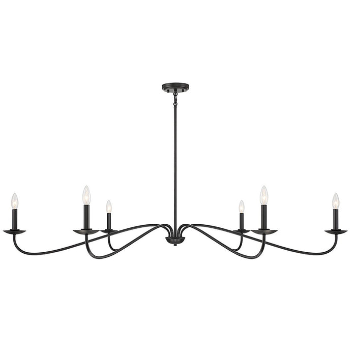 Savoy House M100119 6-lt 62" Chandelier