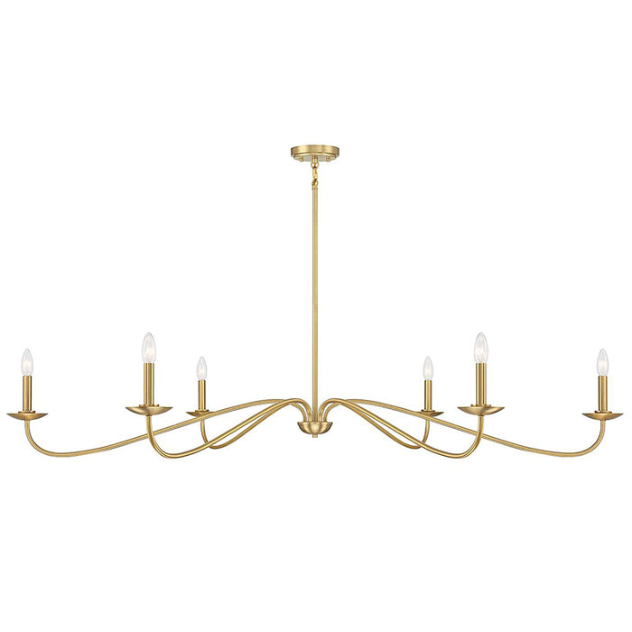 Savoy House M100119 6-lt 62" Chandelier