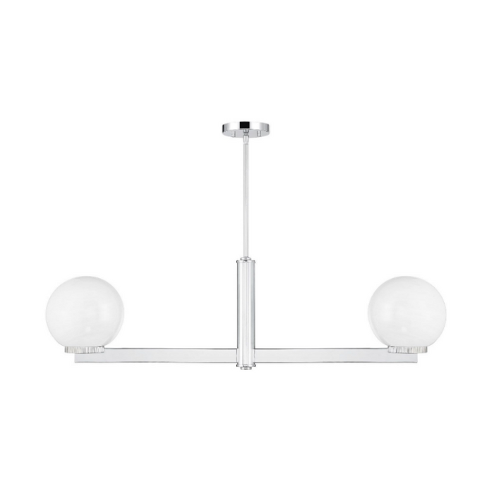 Savoy House M100124 2-lt 42" LED Linear Chandelier - Chrome