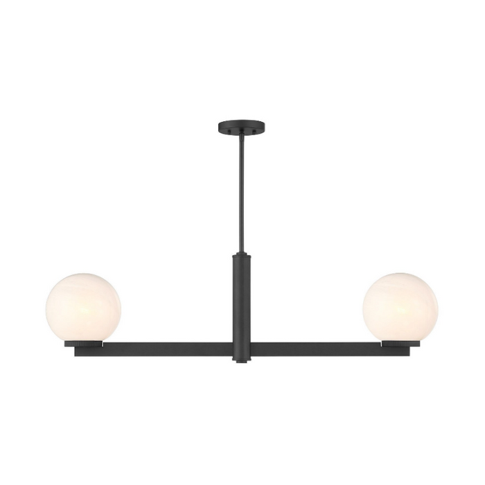 Savoy House M100124 2-lt 42" LED Linear Chandelier - Matte Black