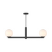 Savoy House M100124 2-lt 42" LED Linear Chandelier - Matte Black