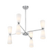 Savoy House M100126 8-lt 32" LED Chandelier - Chrome