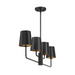 Savoy House M100127 4-lt 42" LED Linear Chandelier - Matte Black