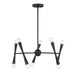 Savoy House M100128 10-lt 24" LED Chandelier - Matte Black