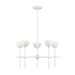 Savoy House M100131 5-lt 26" LED Chandelier - Bisque White