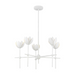 Savoy House M100131 5-lt 26" LED Chandelier - Bisque White