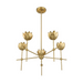 Savoy House M100131 5-lt 26" LED Chandelier - Natural Brass