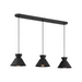 Savoy House M100134 3-lt 40" LED Linear Chandelier - Matte Black