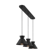 Savoy House M100134 3-lt 40" LED Linear Chandelier - Matte Black