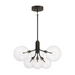 Savoy House M100135 6-lt 27" LED Chandelier - Oil Rubbed Bronze