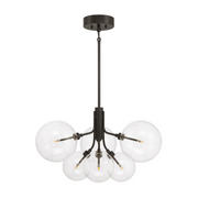 Savoy House M100135 6-lt 27" LED Chandelier - Oil Rubbed Bronze
